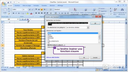Comment décompter les occurrences d'un tableau avec Excel 2007 ?