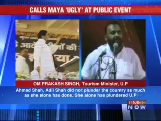 Minister hurls abuse at Mayawati