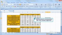 Comment commenter un fichier Excel 2007 ?