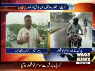 Pleasant Weather in Karachi 13 June 2013