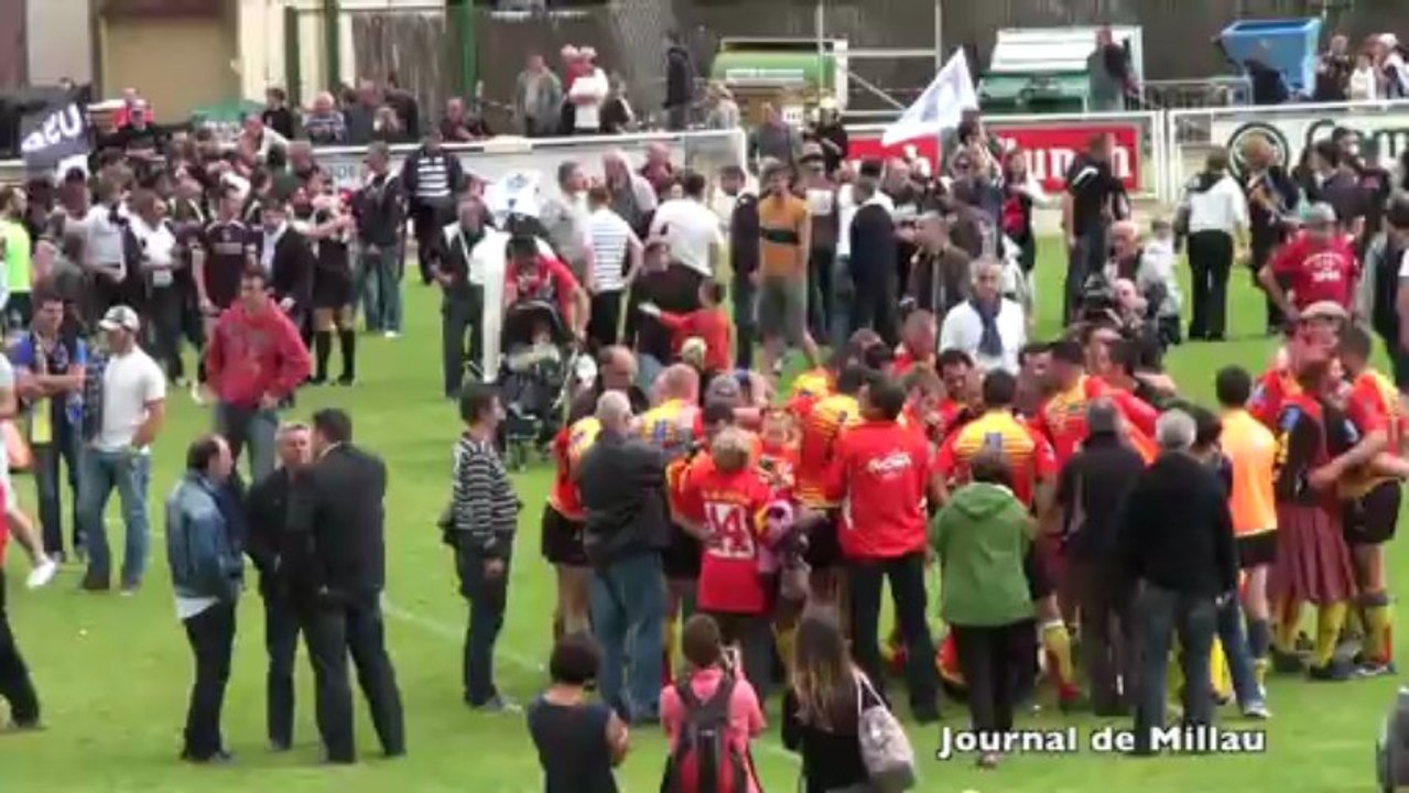 Rugby : Millau-Bergerac (2e mi-temps)
