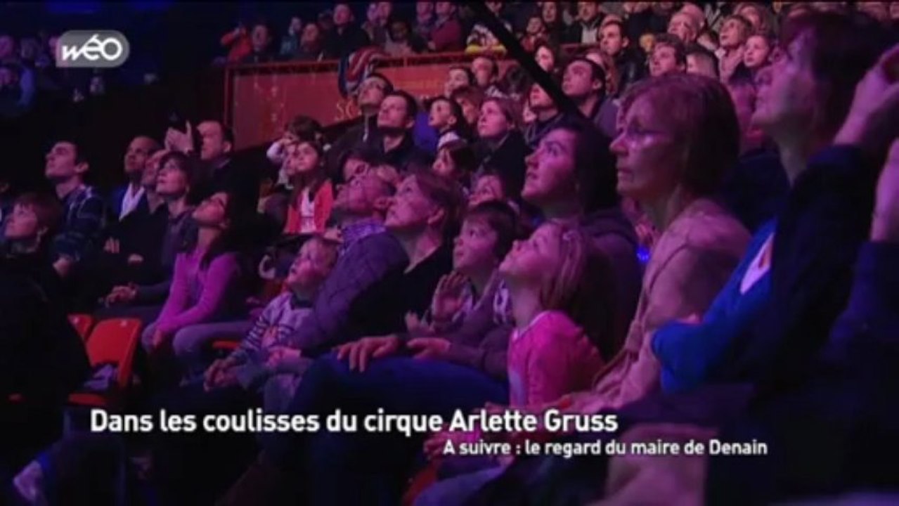 Les coulisses du cirque Arlette Gruss.