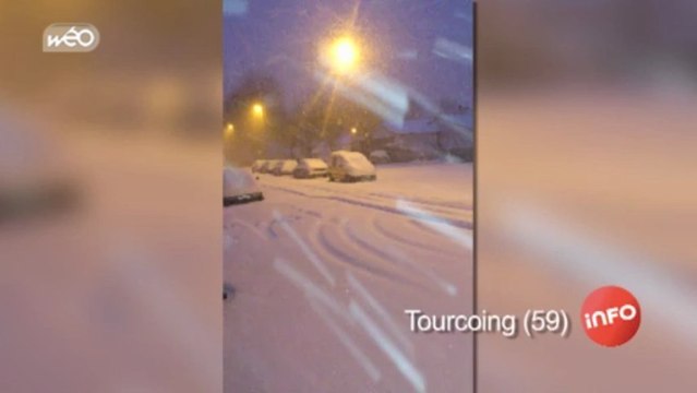 Photos inédite du Nord-Pas-De-Calais sous la neige