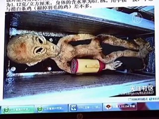 Китайца арестовали за шокирующие фотографии пришельца