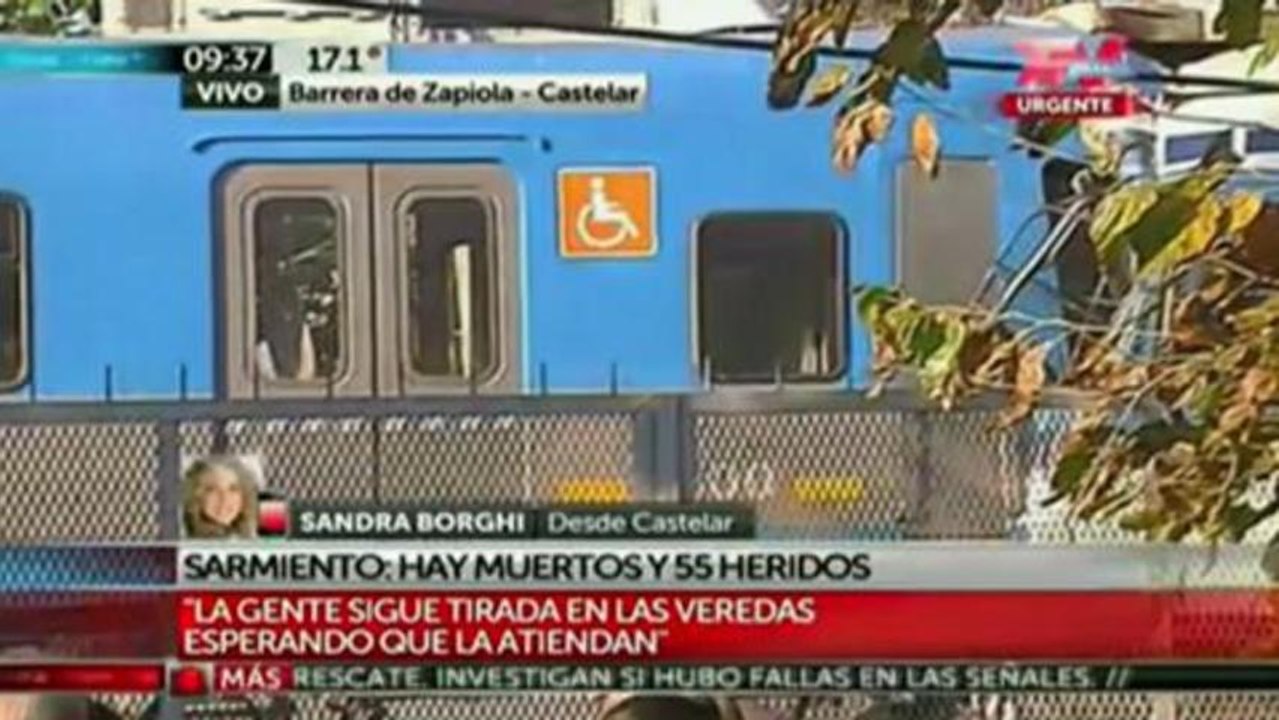 Des morts après une collision entre deux trains en Argentine