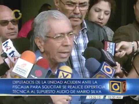 Diputados de la MUD piden a la Fiscal que los cite para consignar más pruebas sobre caso Mario Silva