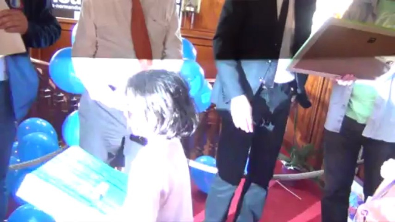 Remise des prix sur le Belem : Lilou