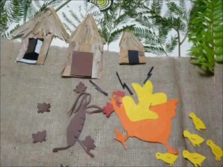 La poule et le cafard d' après un conte africain  Film d'animation