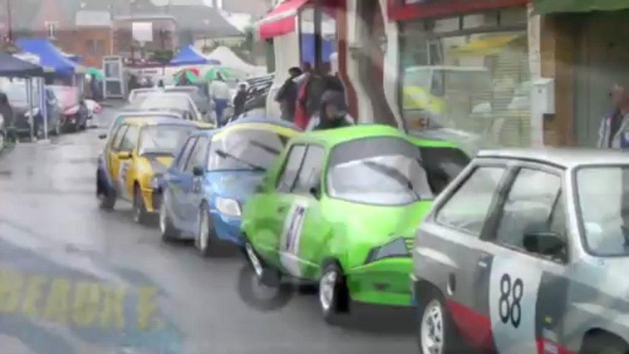 Le slalom automobile d'Hirson