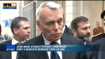 Affaire Tapie: Ayrault confirme un recours en annulation de la procédure d'arbitrage - 13/06