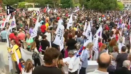 Les Grecs se mobilisent pour soutenir l'audiovisuel public