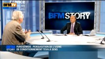BFM STORY: Furosémide, perquisition de l'usine de conditionnement Teva à Sens - 13/06
