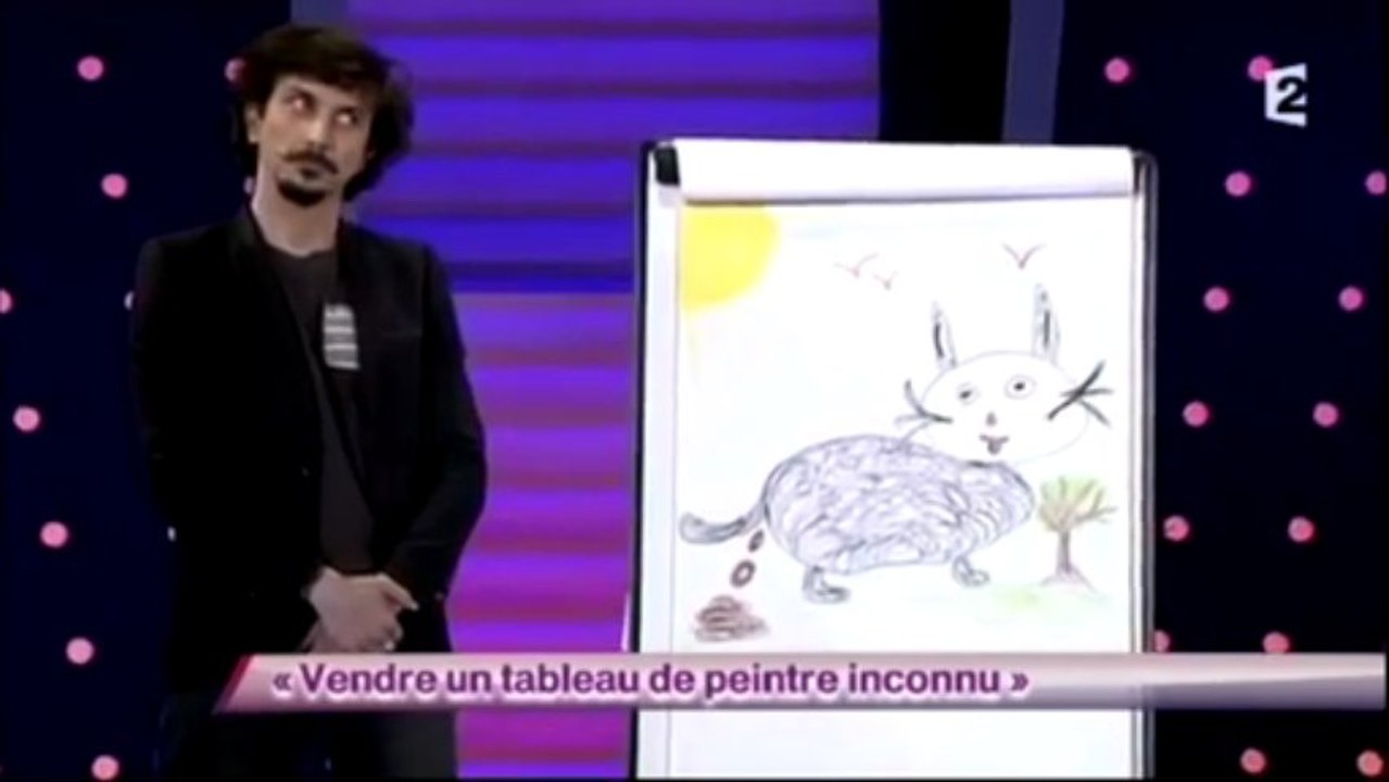 Arnaud Tsamere - Vendre un tableau de peintre inconnu