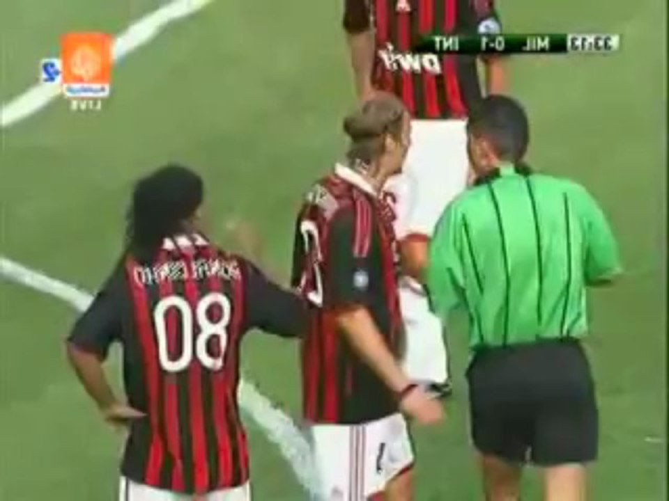 Ronaldinho Funny Red Card
