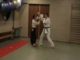 Yokomen uchi : shiho nage omote ki no nagare