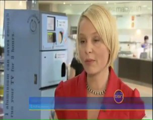 Channel Ten report on the Envirobank reverse vending machine