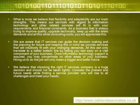 Technical Service Support, IT services company