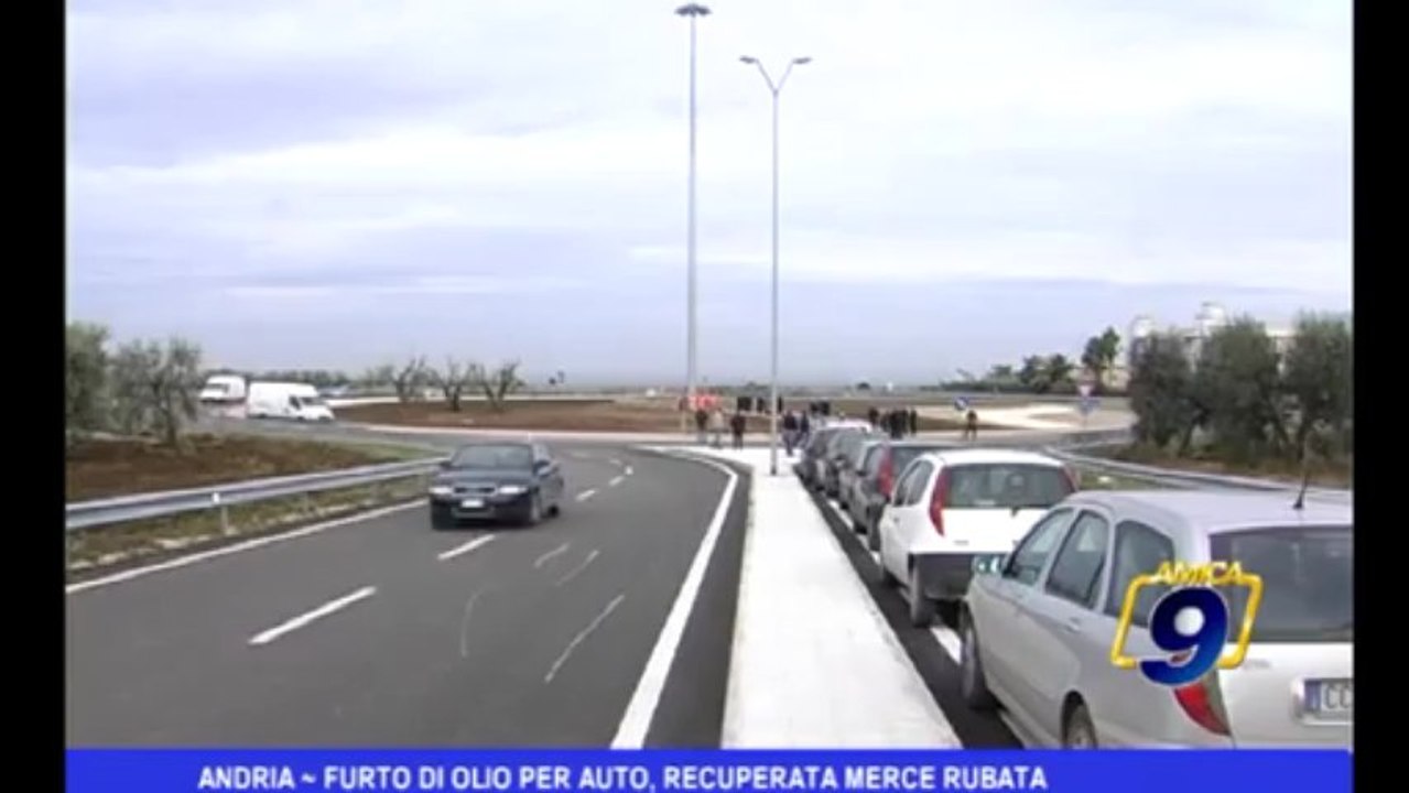 Andria | Furto di olio per auto, recuperata merce rubata