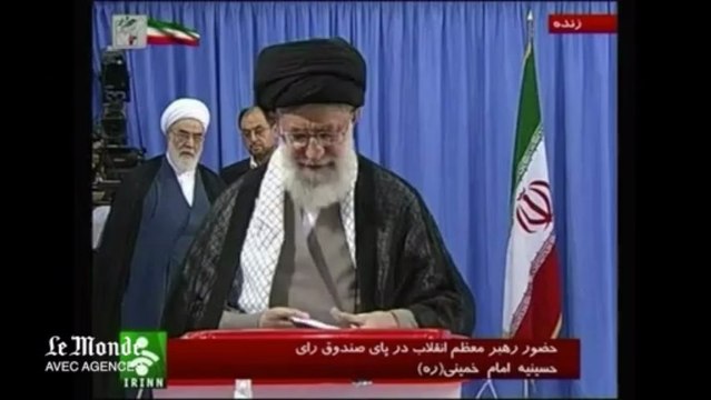 Iran : l'ayatollah Ali Khamenei vote pour l'élection présidentielle