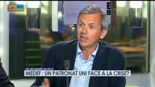 Medef : un patronat uni face à la crise ? dans Les décodeurs de l'éco - 13 juin 4/5