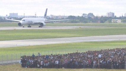 Airbus A350 begins maiden flight in France