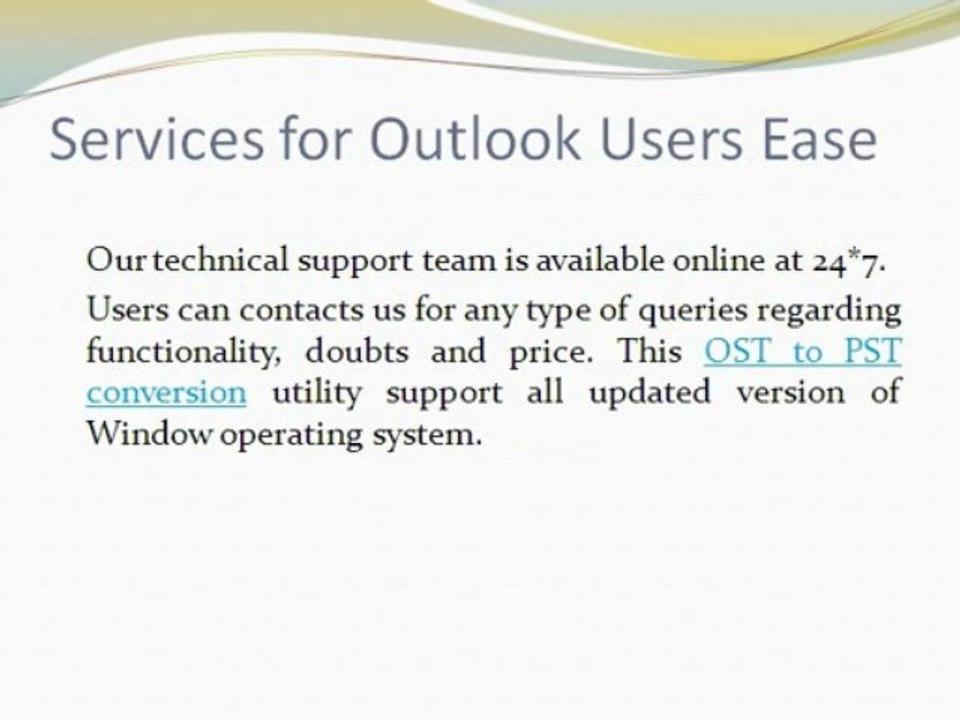 OST to PST Converter