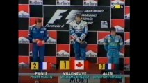Hymne nationaux sur les podiums en sport auto