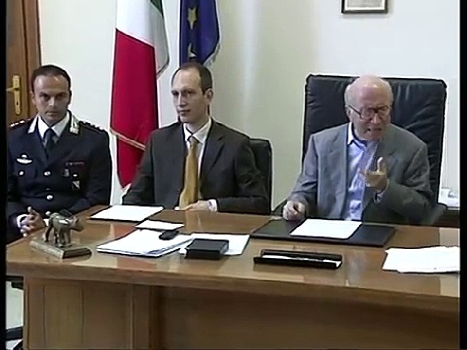 Angri (SA) - Traffico di droga, 8 arresti -Conf Stampa- (13.06.13)