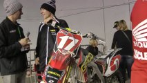 Motoverte.com - Supercross de Bercy - Eli Tomac Post Race interview
