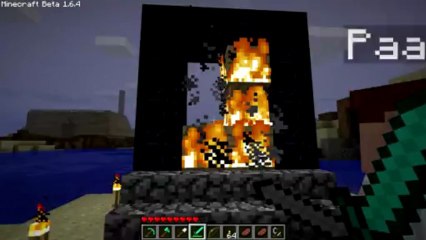 LAGx enter the Nether - Fail? XD
