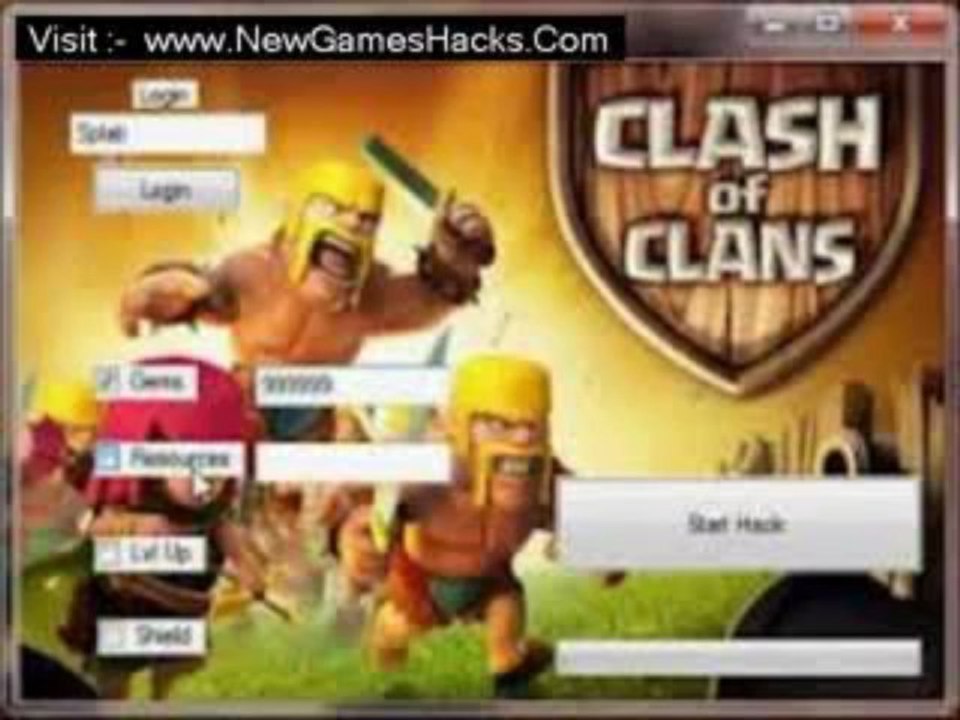 2013 Clash of Clans Hack Hack PC iPhone iPad Download June 2013