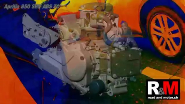 Aprilia SRV 850 ABS TC ou comment « passer » à une moto un costume de scooter.