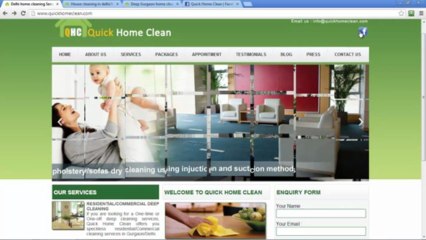 Home cleaning services