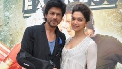 Shahrukh & Deepika at the Trailer Launch of Chennai Express