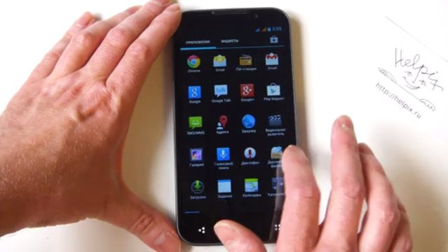 Highscreen Alpha GTX - Распаковка, включение, предварительный обзор