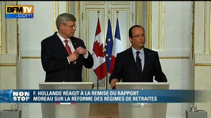 Retraite: Hollande souhaite " une réforme de long terme" - 14/06