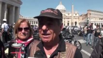 Il rombo delle Harley-Davidson arriva in Vaticano, Piazza San Pietro è invasa dai centauri