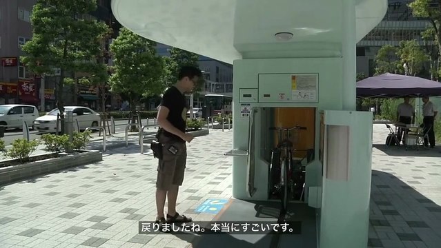 Велопарковка в Японии / Bike parking in Japan