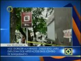 Detonaron dos artefactos explosivos en Barquisimeto; no se reportan lesionados