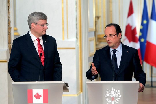Point de presse avec M. Stephen HARPER, Premier ministre du Canada