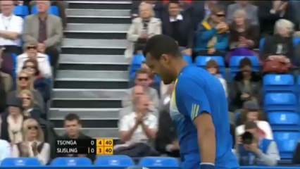 Queens: Tsonga siegt doppelt an einem Tag