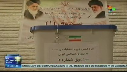 Iraníes en Damasco votan con normalidad