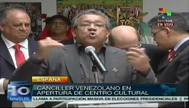 Canciller Elías Jaua inauguró en España Casa Cultural de Venezuela