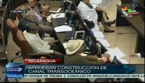 Nicaragua aprueba ley sobre la construcción del Canal Interoceánico