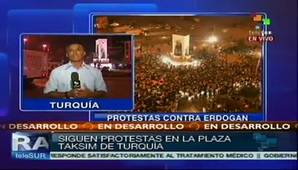 Lanza Erdogan ultimátum a manifestantes turcos