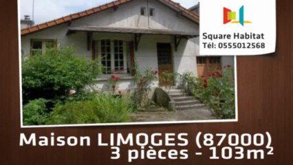 A vendre - Maison/villa - LIMOGES (87000) - 3 pièces - 103m²