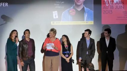 Arrivée Chris Colfer AVP Struck - 12 Juin 2013 - CEFF Paris