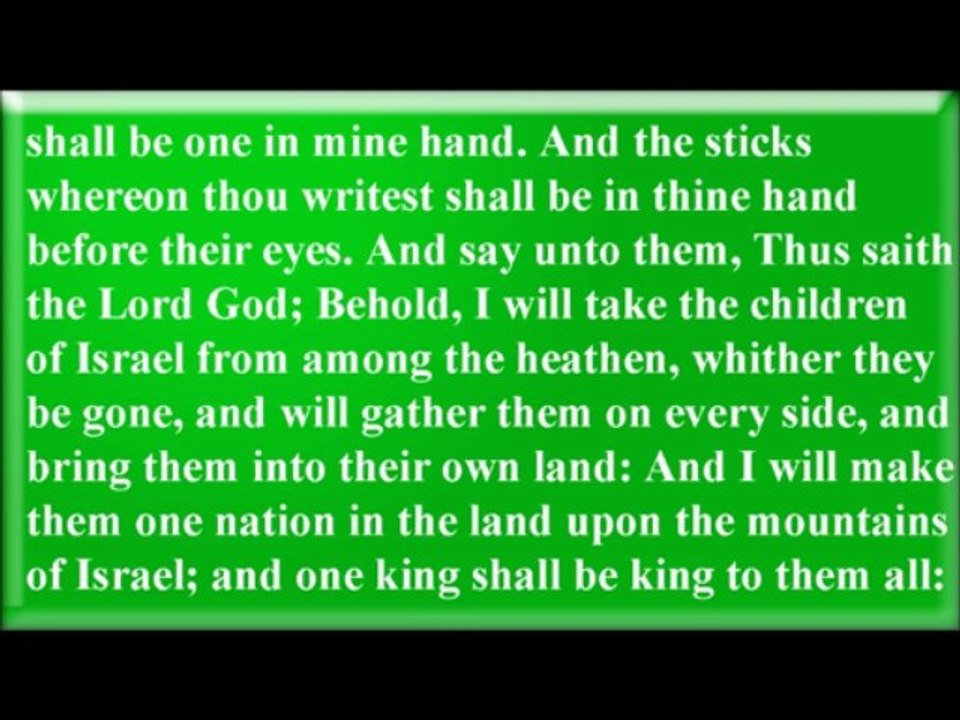 Ezekiel 37 Verses 15 to 17 - Mormonism Exposed
