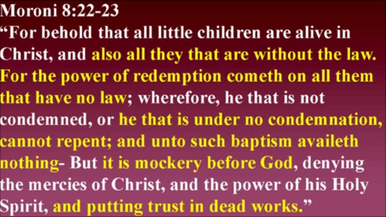 Baptism For The Dead Exposed - Mormonism Exposed