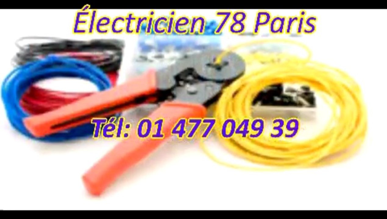 Électricien 78 Tél: 01 477 049 39 Test 120